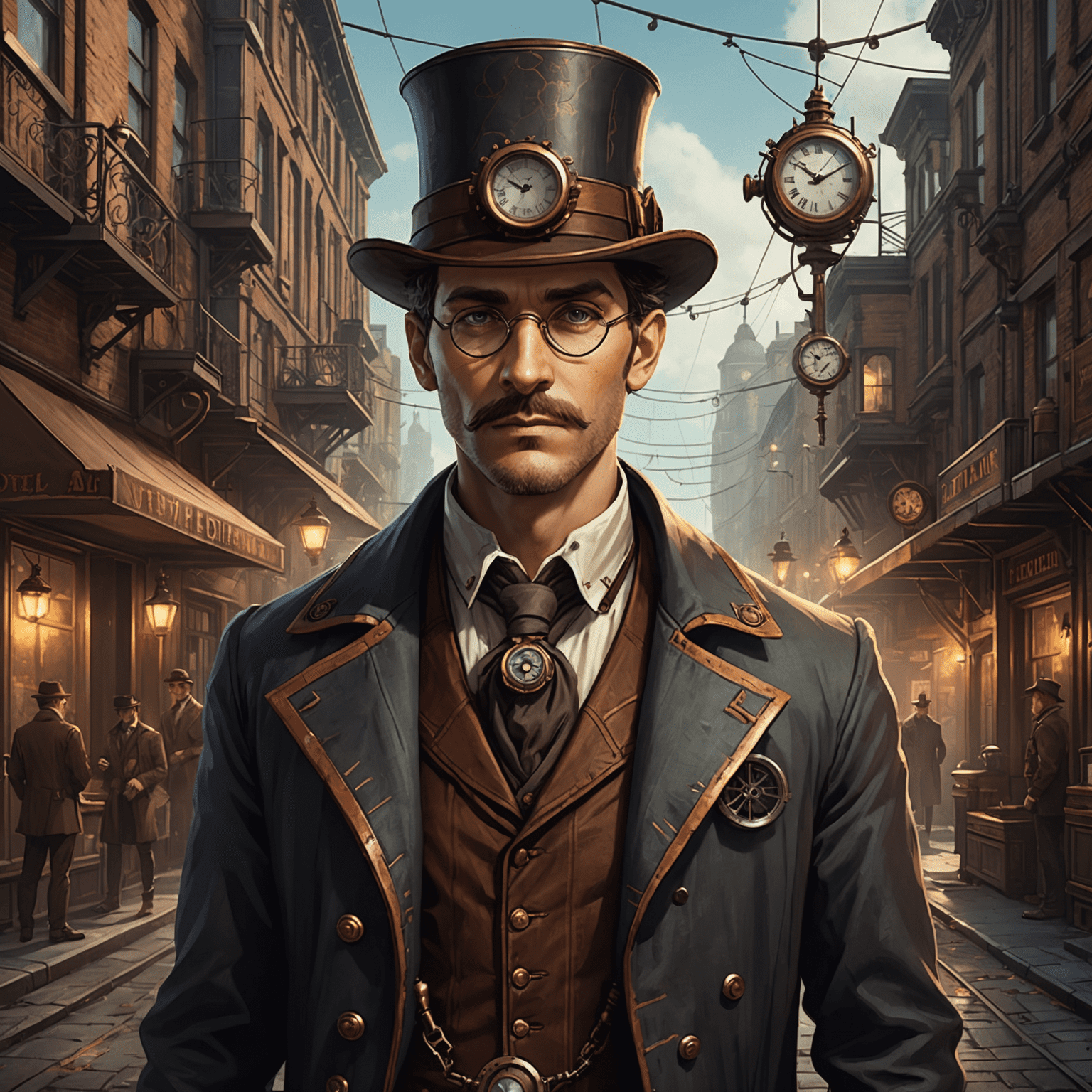 Een mysterieus detectivespel met een steampunk-thema, vol met raadsels en mechanische puzzels